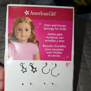$1 with Bundle ~ American Girl Doll Earrings 5373